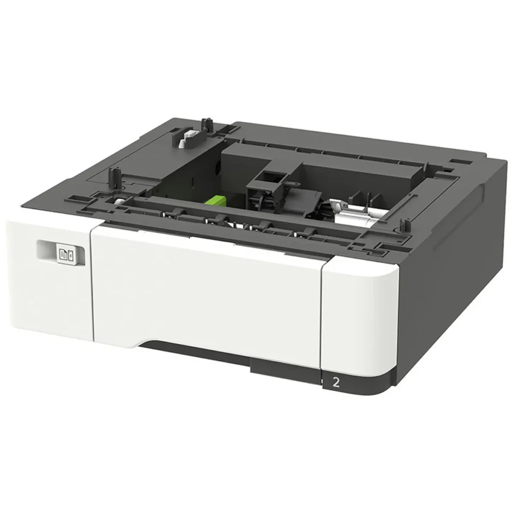 Efficient paper handling in a laser printer